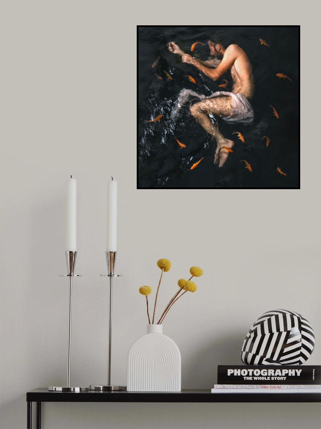 Fishman Poster och Canvastavla