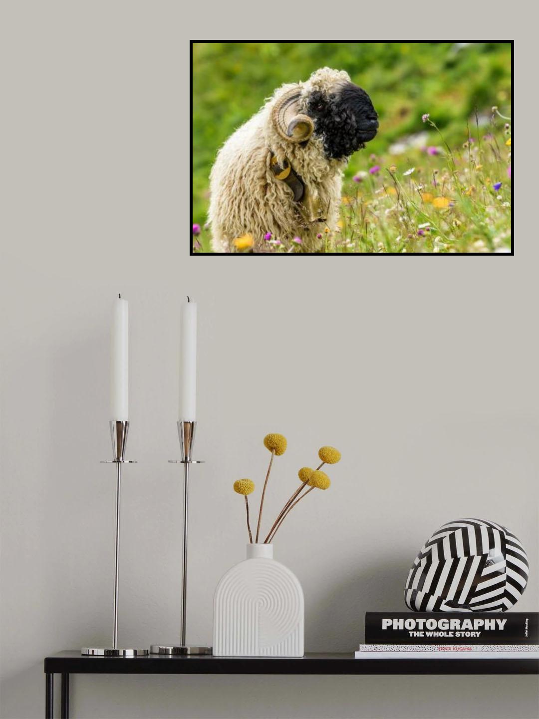 " I like how smell this flowers " Poster och Canvastavla