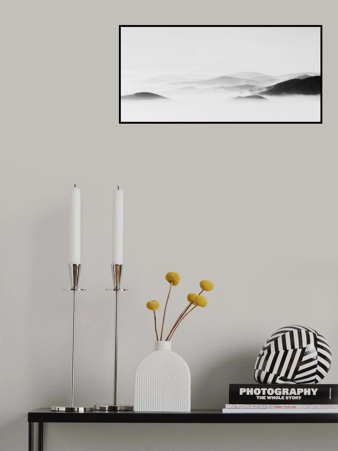山峦1号 Poster och Canvastavla