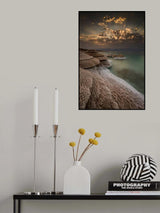 texture of salt Poster och Canvastavla