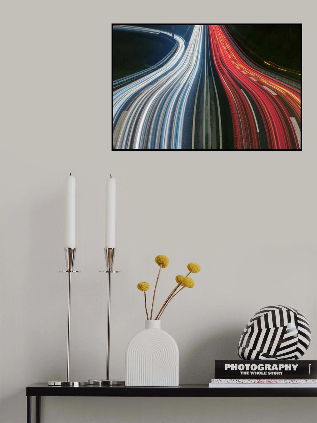 Light Up The Darkness Poster och Canvastavla