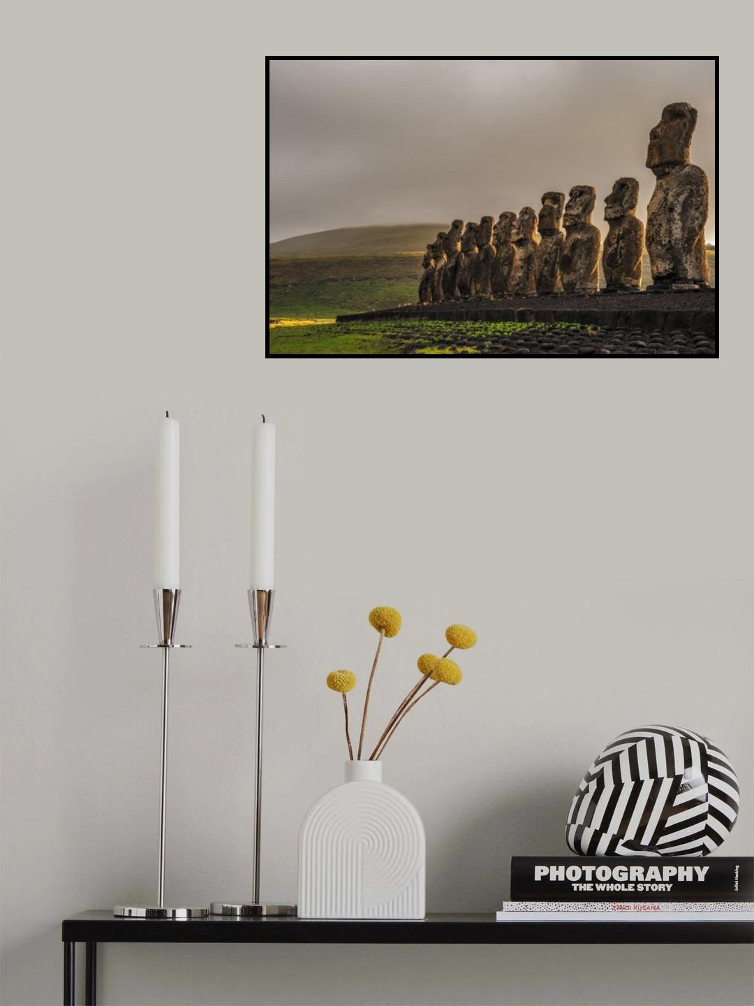 Dawn Fog Army Poster och Canvastavla
