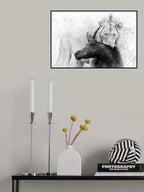Poor Buffalo Poster och Canvastavla
