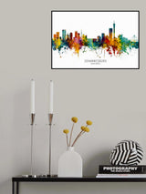 Johannesburg South Africa Skyline Poster och Canvastavla