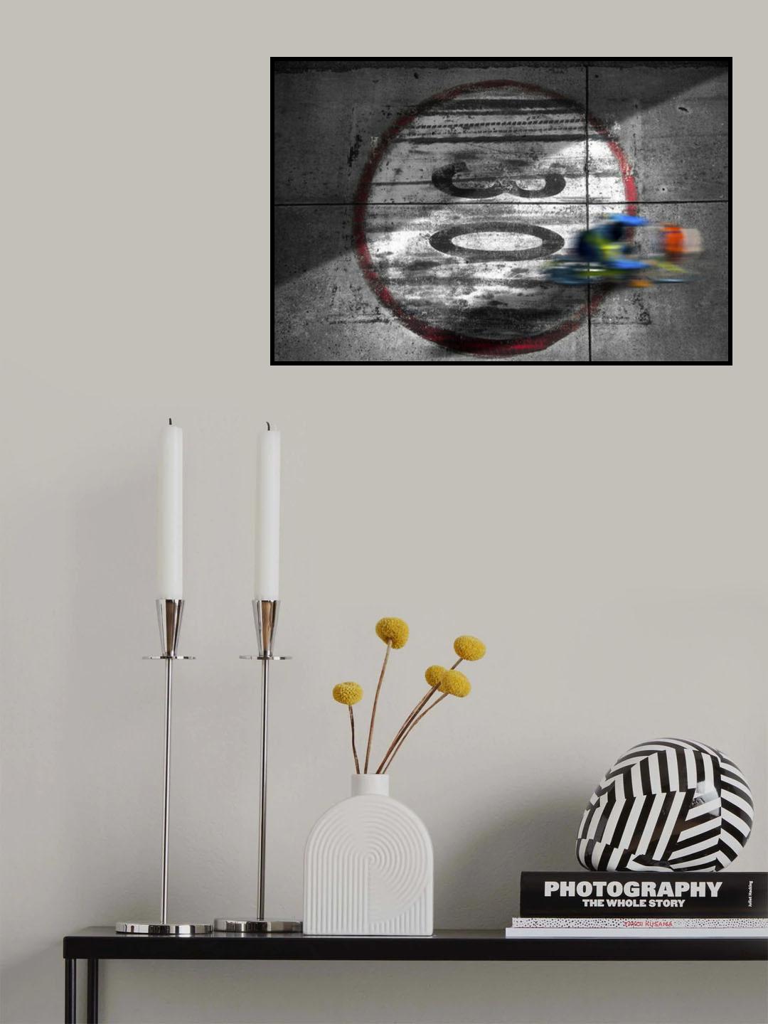 Appropriate speed Poster och Canvastavla