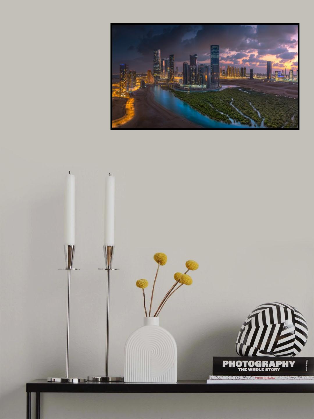 Al Reem Mangroves Poster och Canvastavla
