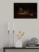 Gradients in brown . Poster och Canvastavla