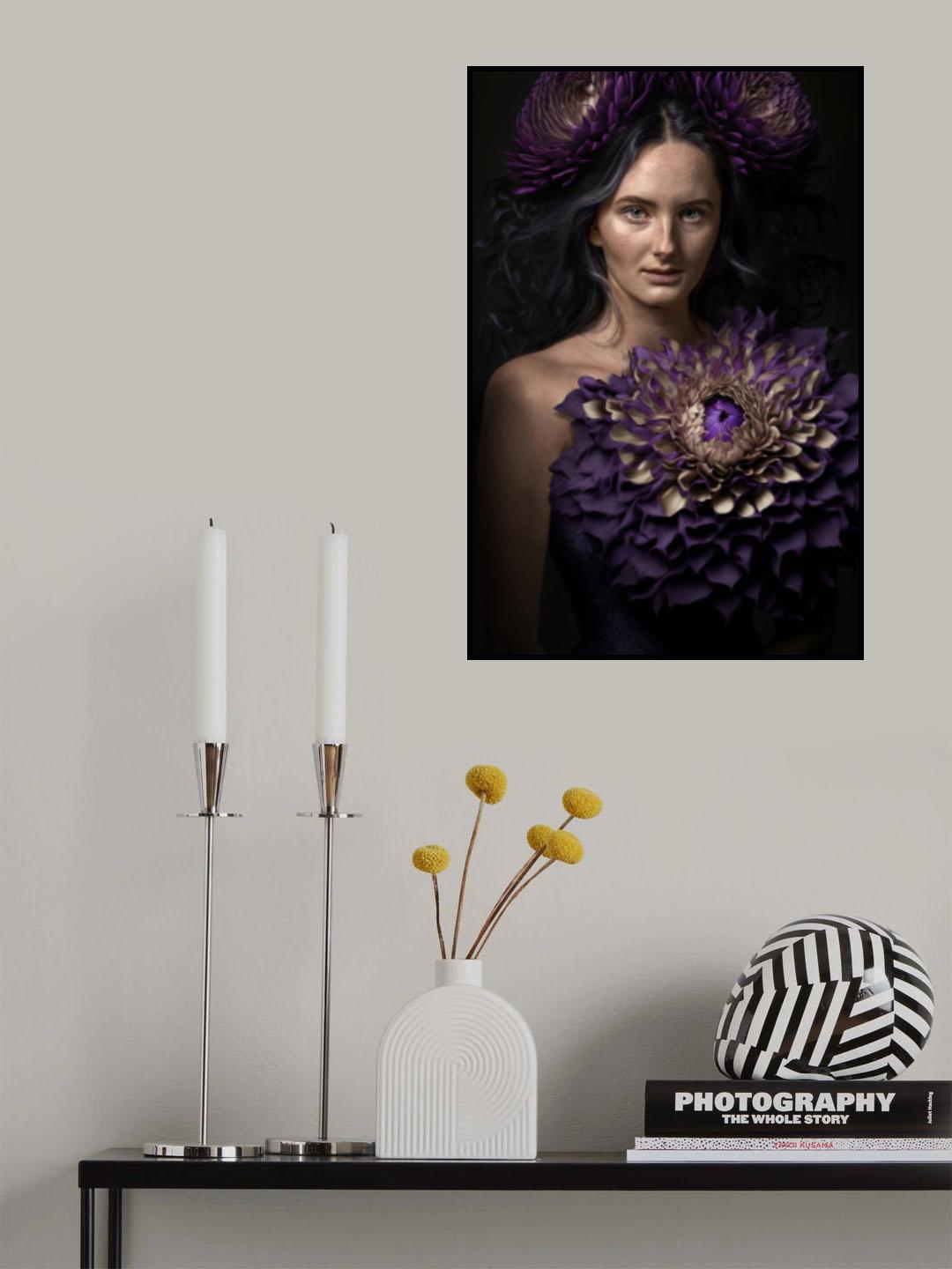 PurpleHeart Poster och Canvastavla