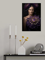 PurpleHeart Poster och Canvastavla