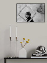 Man with a hat Poster och Canvastavla