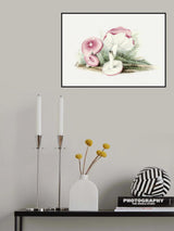 Vintage Russula Emetica Mushroom Poster och Canvastavla
