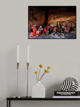 living in the cave Poster och Canvastavla