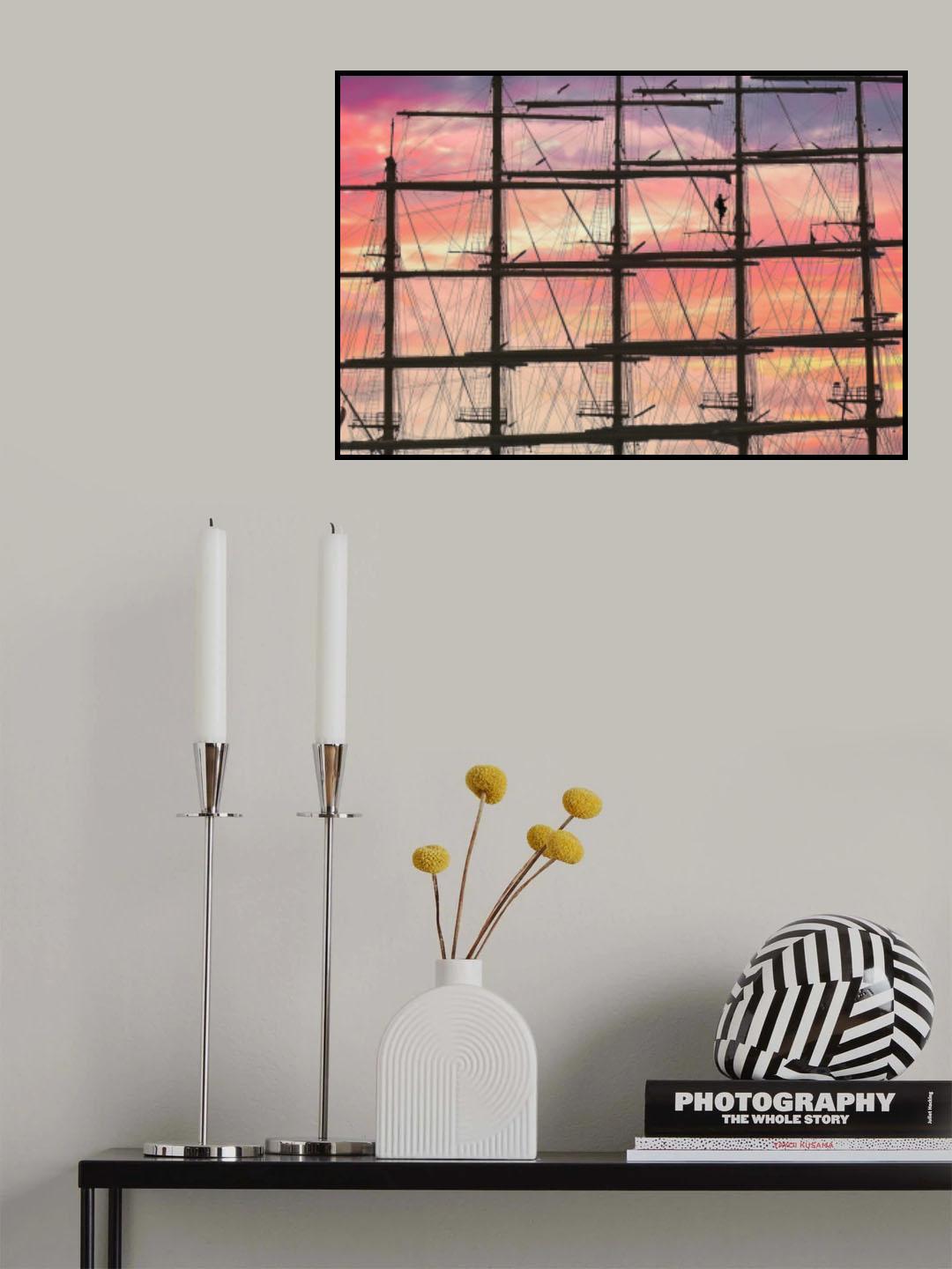Clipper Poster och Canvastavla