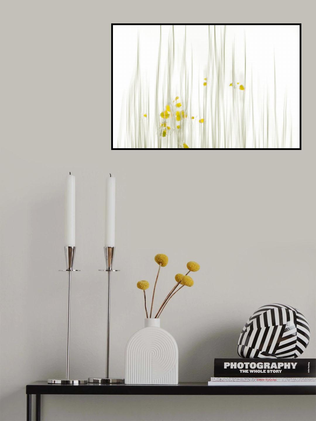Dreamy trunk in autumn Poster och Canvastavla