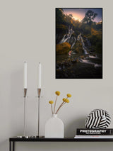 A Dip in Paradise Poster och Canvastavla