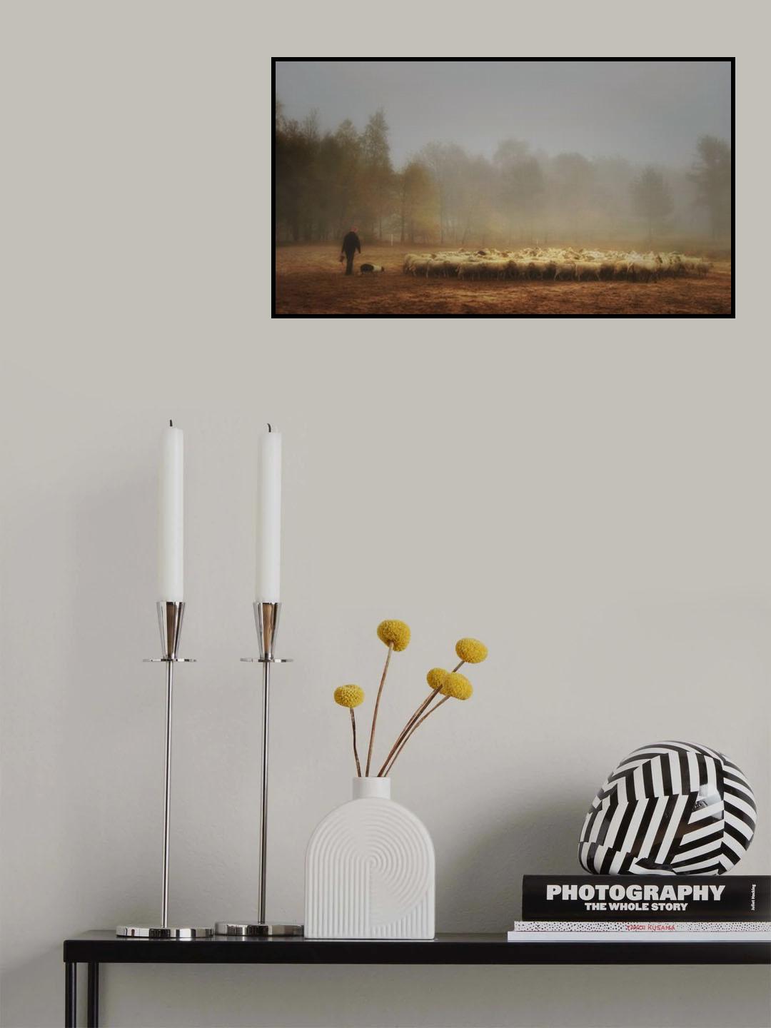 Foggy memory of the past Poster och Canvastavla