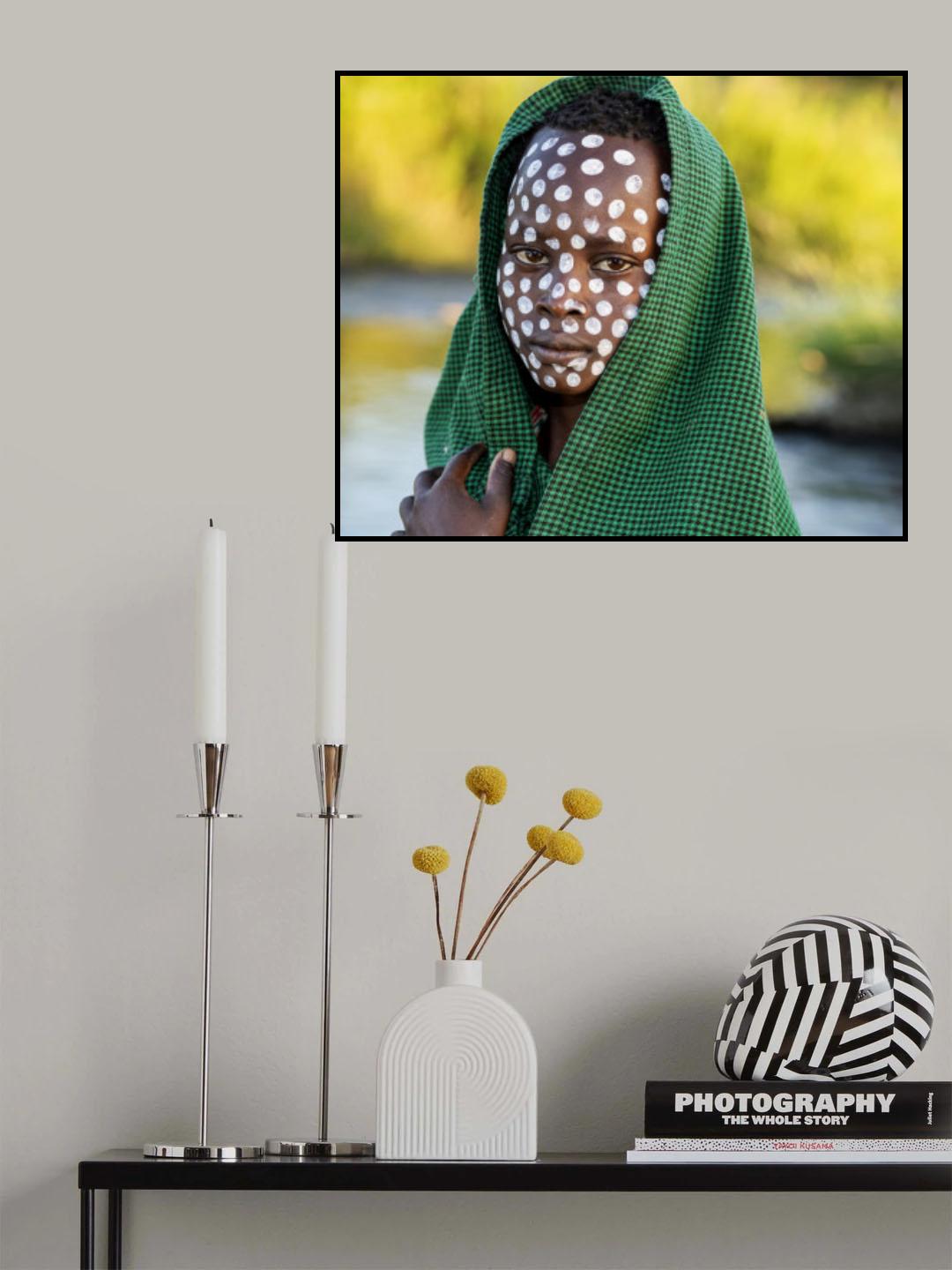 Polka dot beauty Poster och Canvastavla