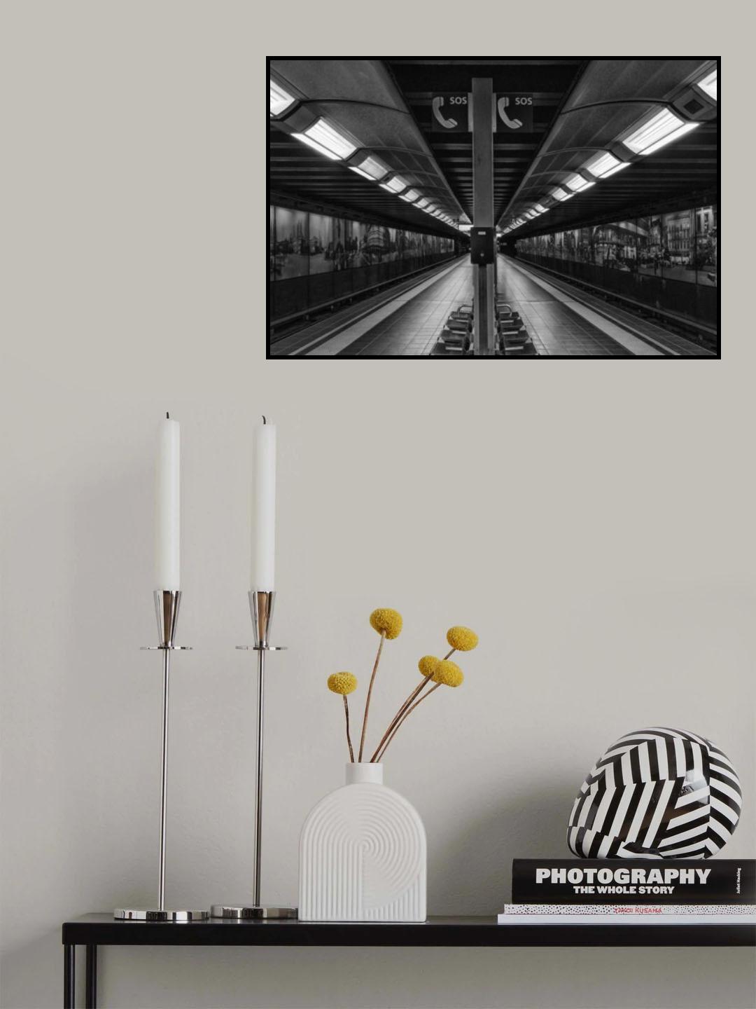 Meeting of lines Poster och Canvastavla