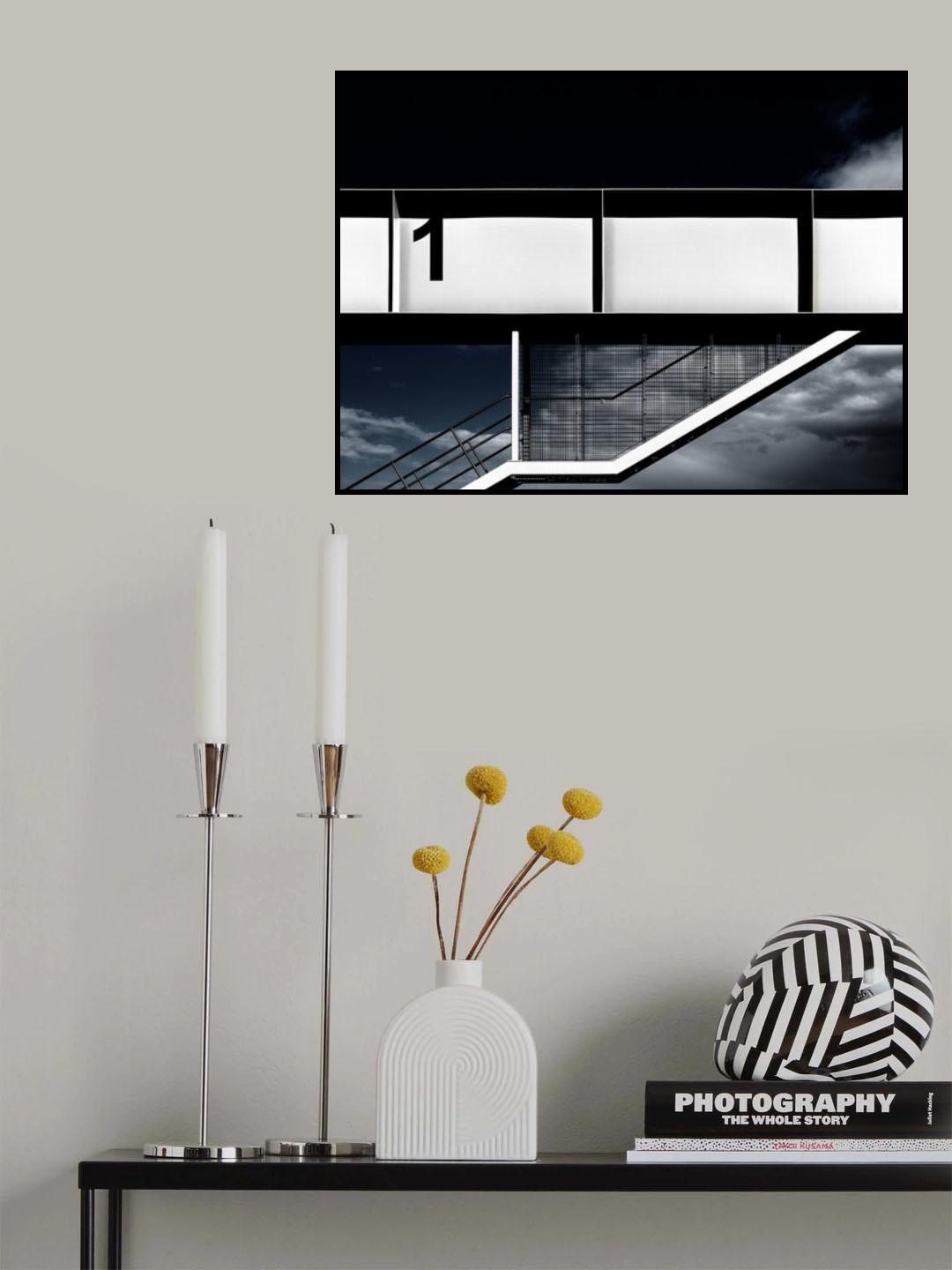 Stepping up to number 1. Poster och Canvastavla