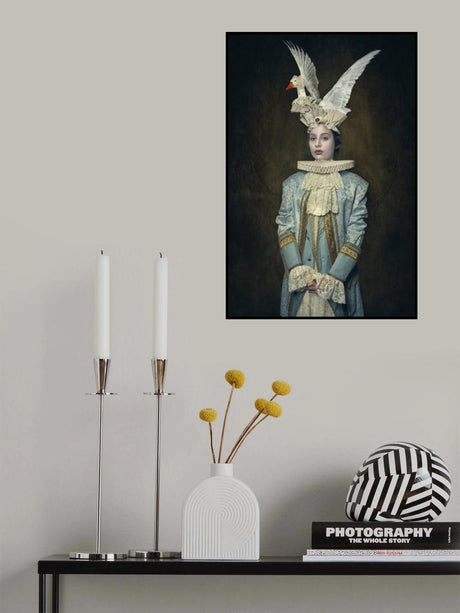 My swan hat Poster och Canvastavla
