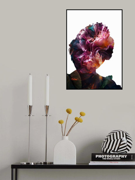 Princess Diana Silhouette Poster och Canvastavla