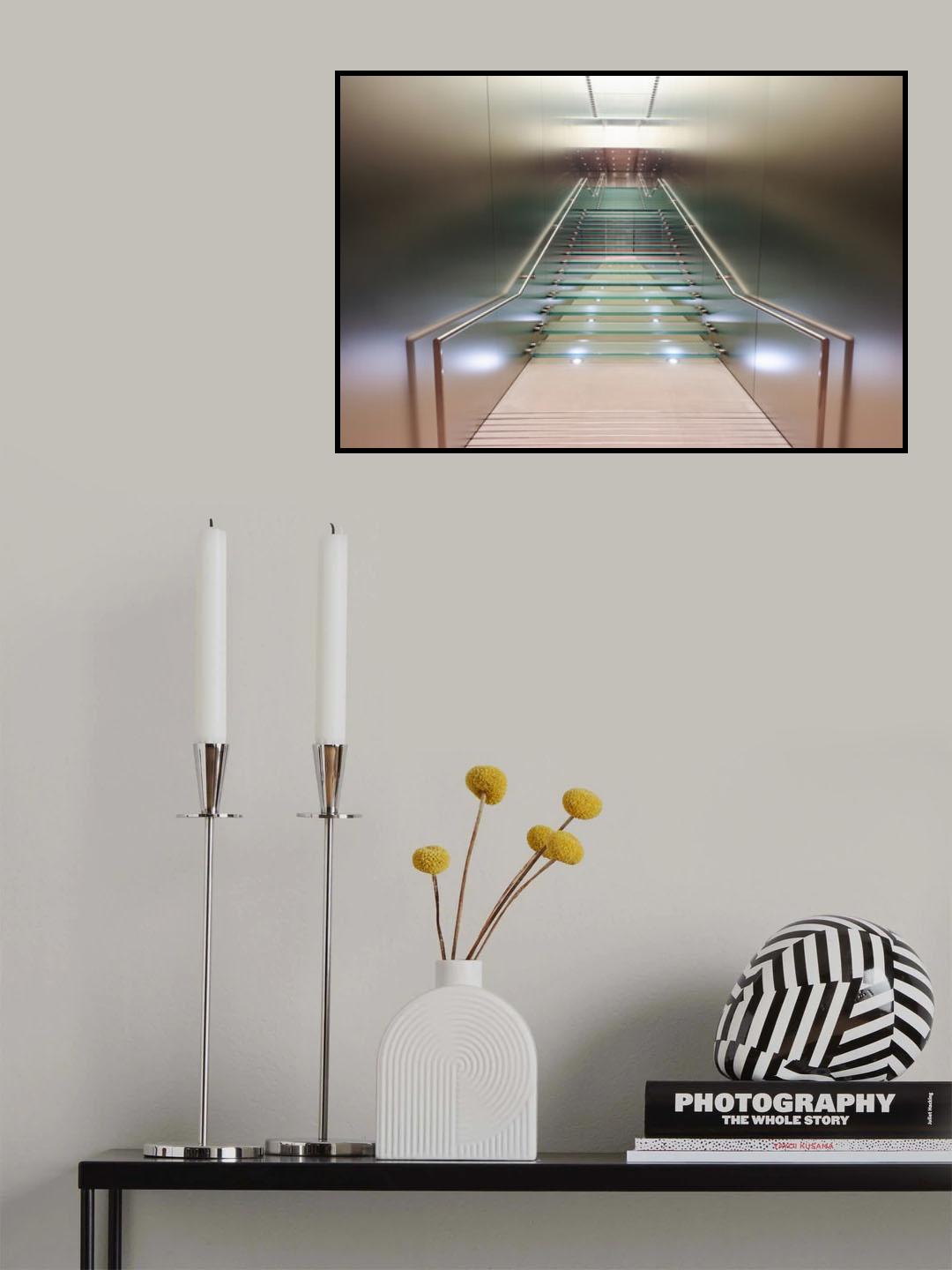 Staircase IV Poster och Canvastavla