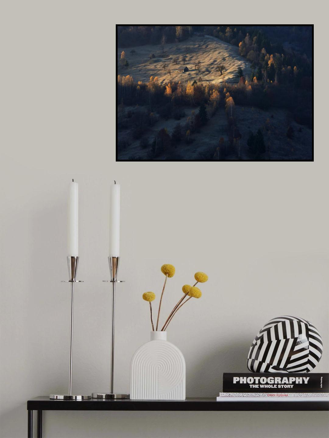 Morning on the hills III Poster och Canvastavla