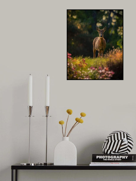 Hello Deer Poster och Canvastavla