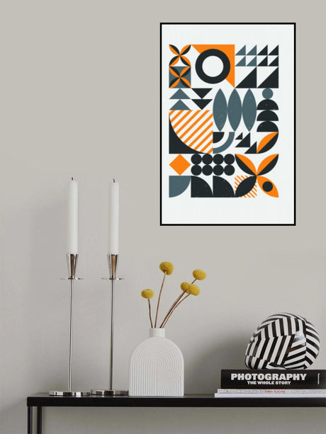 Vibrant Bauhaus Collection #3 Poster och Canvastavla