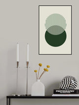 Minimal Abstract Circles Iii Poster och Canvastavla