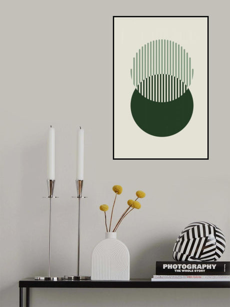 Minimal Abstract Circles Iii Poster och Canvastavla