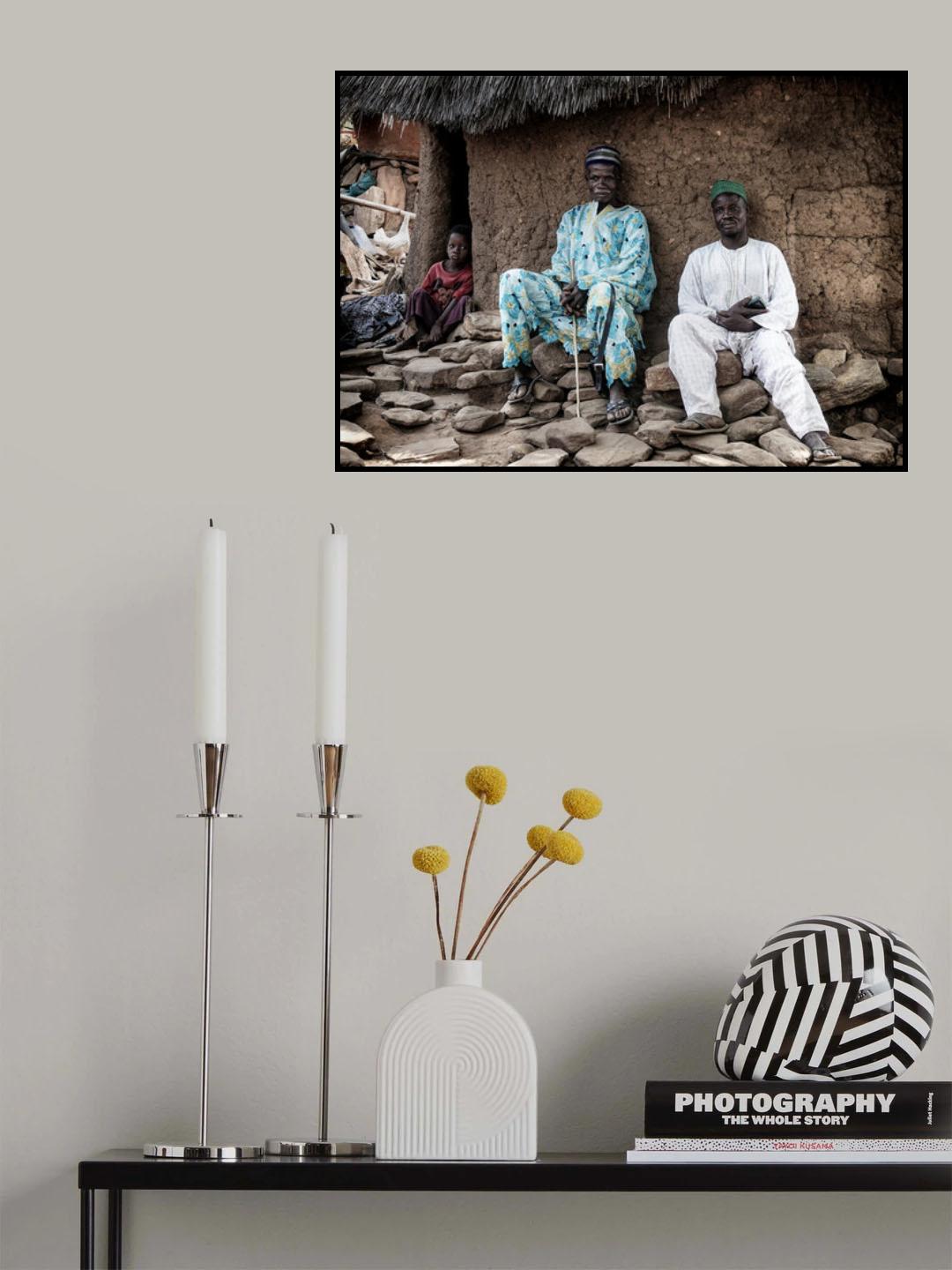 everyone with their own thoughts Poster och Canvastavla