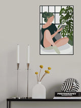 Bookworm Poster och Canvastavla