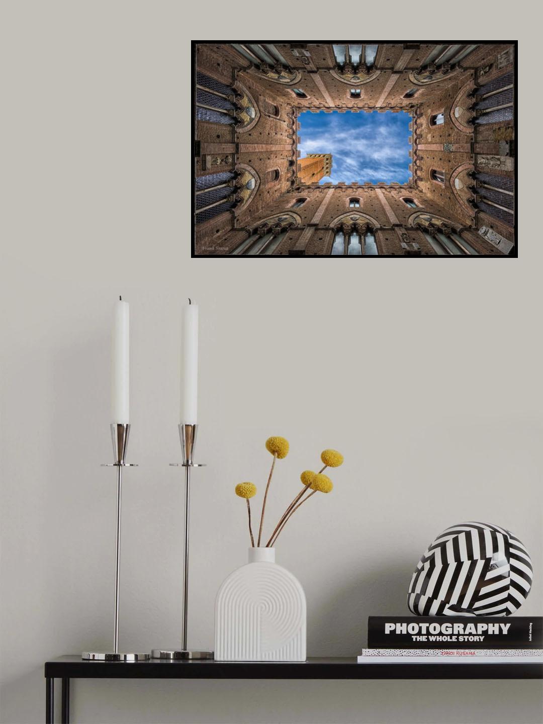 Palazzo Pubblico - Siena - Italy Poster och Canvastavla