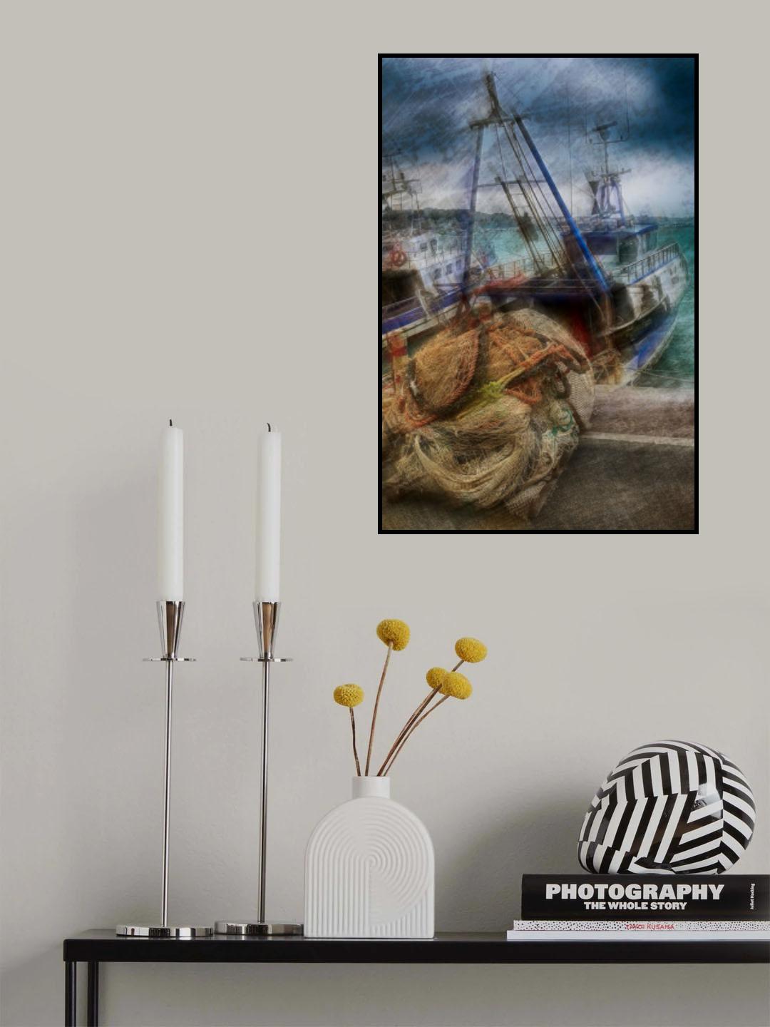 Tempesta al porto Poster och Canvastavla