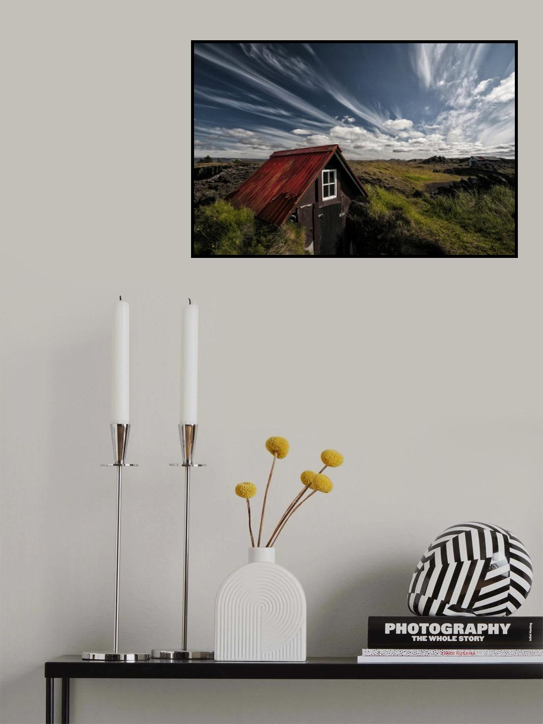 Tiny Hut Poster och Canvastavla