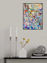 Yellow landscape Poster och Canvastavla
