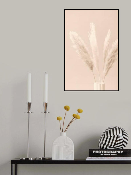 Pampas Grass Beige 05 Poster och Canvastavla