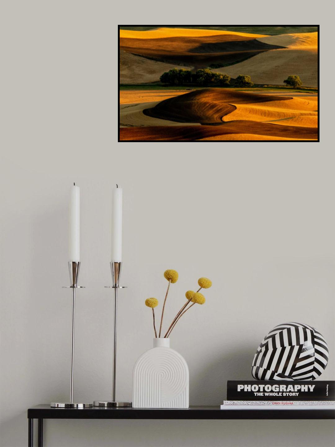 Palouse Field Poster och Canvastavla