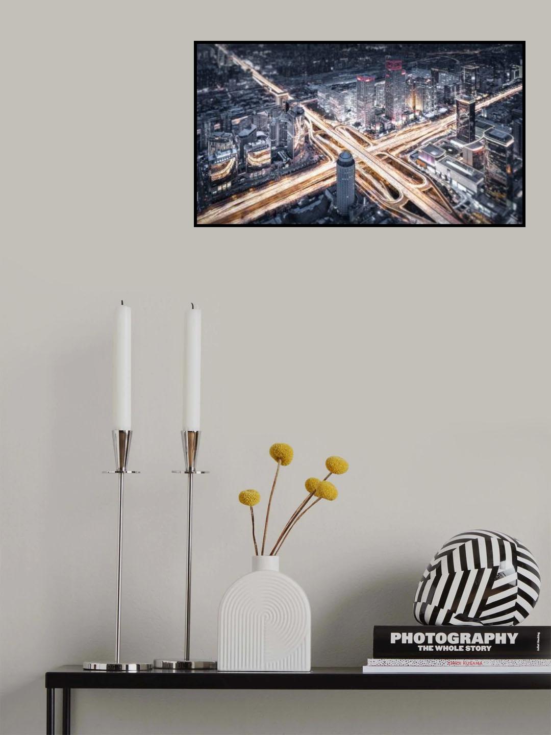 Top of Beijing Poster och Canvastavla