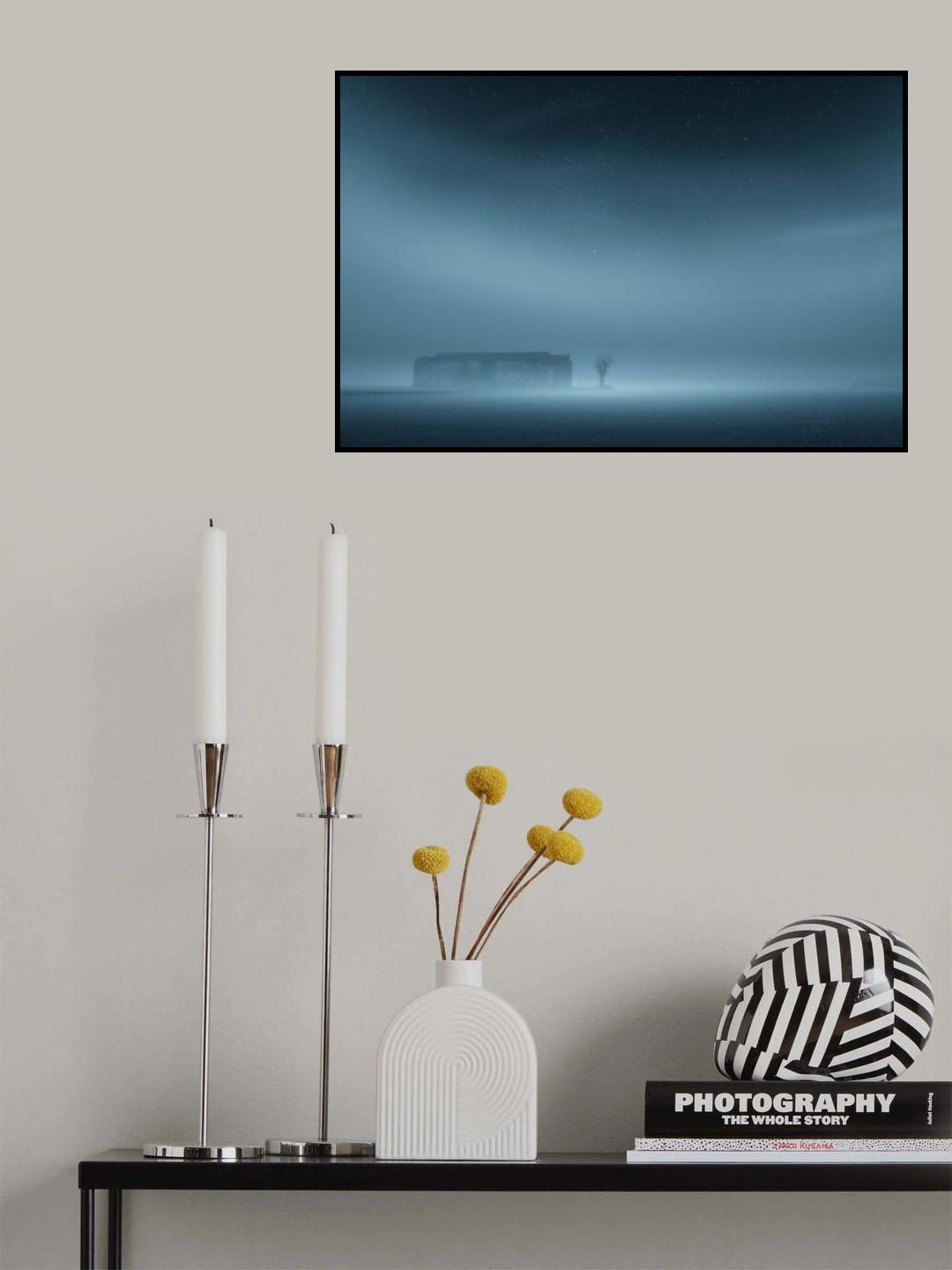 Notte in campagna Poster och Canvastavla