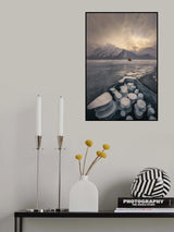 Can't Take Enough Shots of These Ice Bubbles Poster och Canvastavla