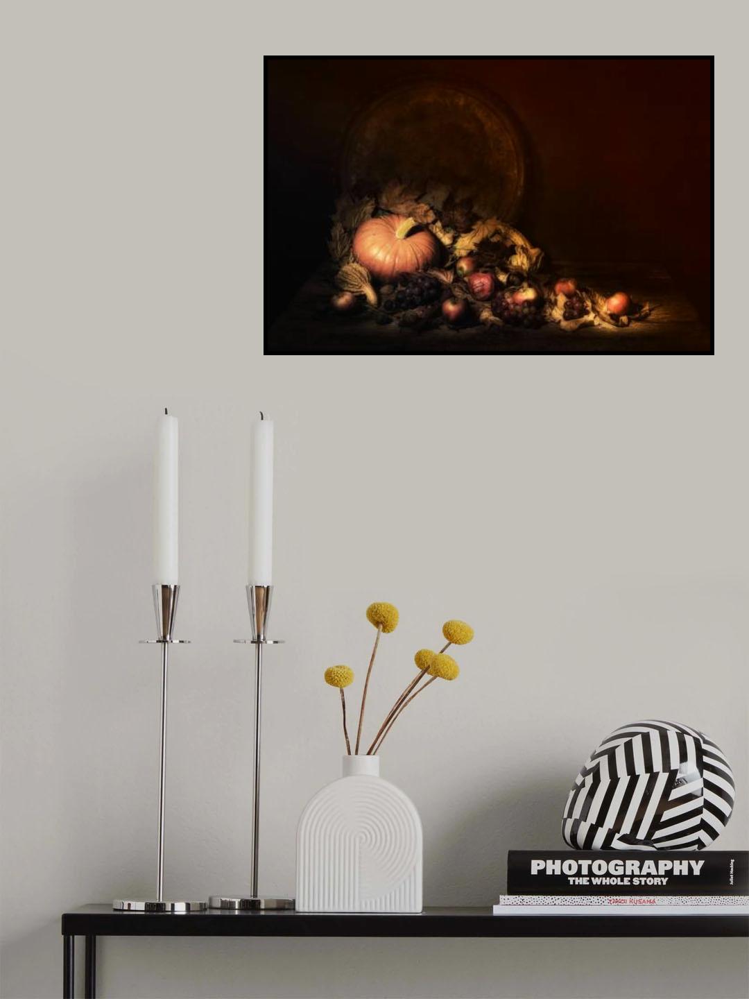 Fête de L'automne . Poster och Canvastavla