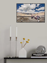 Resting at 5.000 mt o.s.l. Poster och Canvastavla