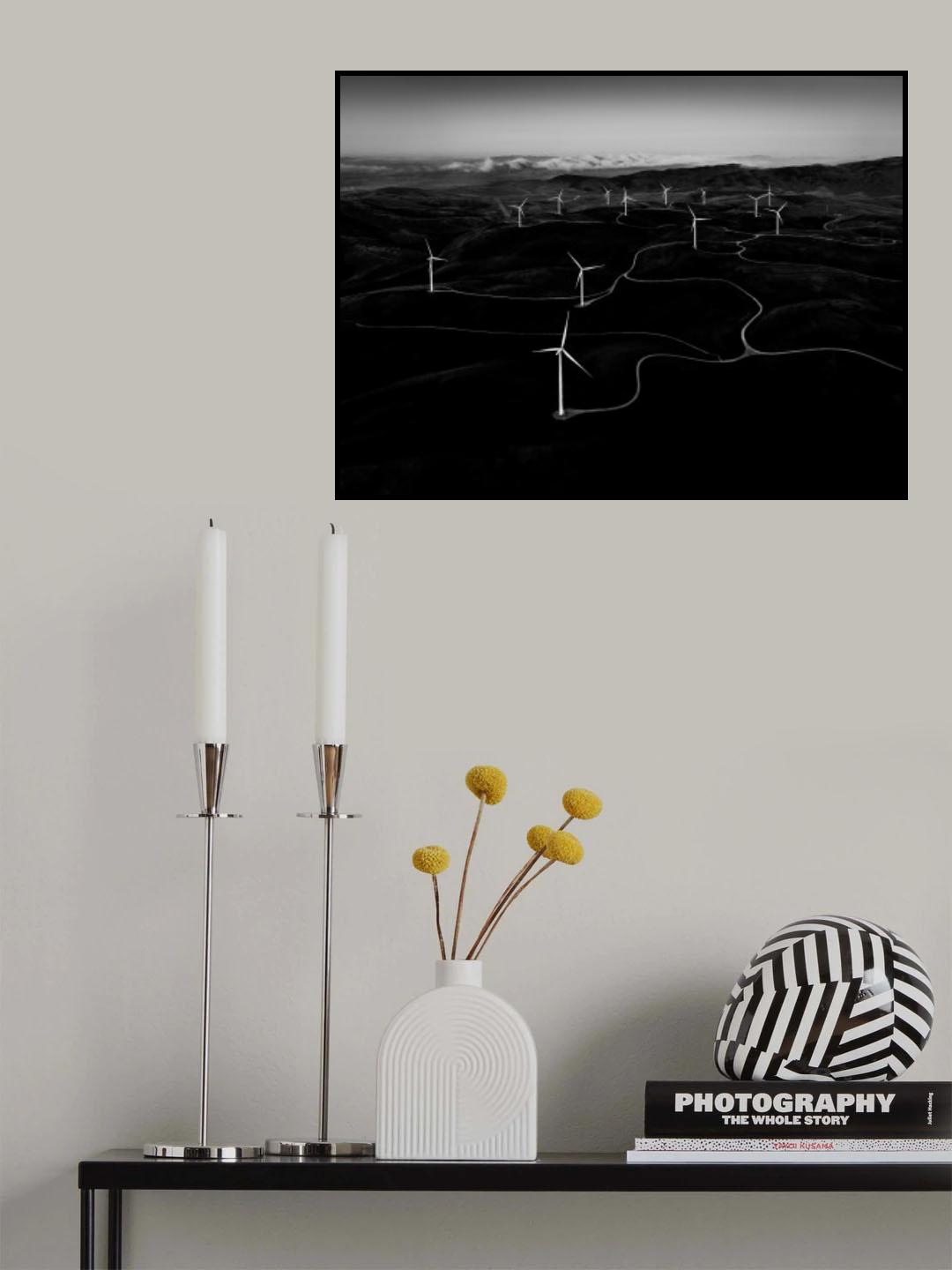 Windmill Farm Poster och Canvastavla