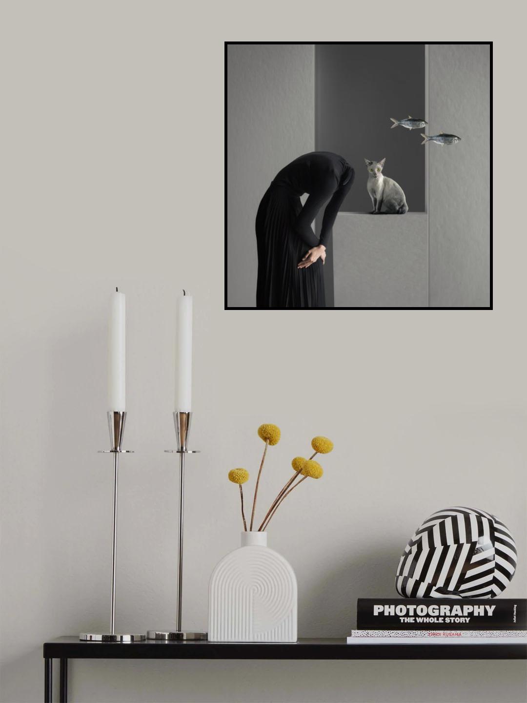 Who moved my fish  ( dialogue ) Poster och Canvastavla
