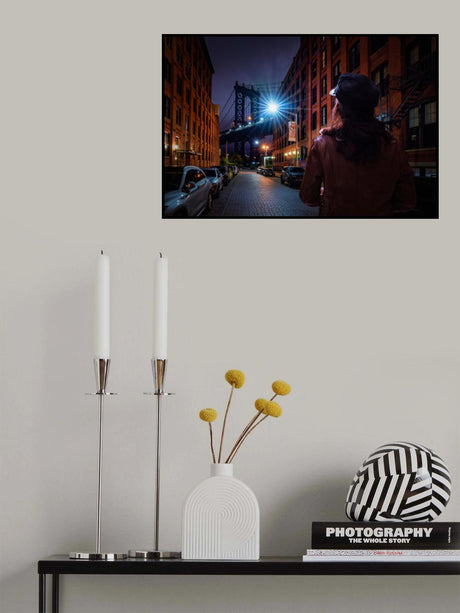 Manhattan bridge Poster och Canvastavla
