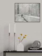 Snowy day Poster och Canvastavla
