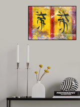 Chineese signs Poster och Canvastavla