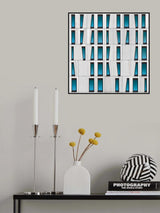 Five windows missing Poster och Canvastavla